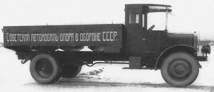 Трехтонный грузовик Я-3 ЯМЗ