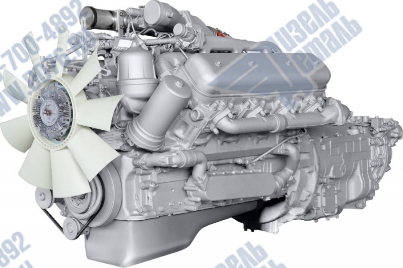 Картинка для Двигатель ЯМЗ 7511 без КП со сцеплением 6 комплектации