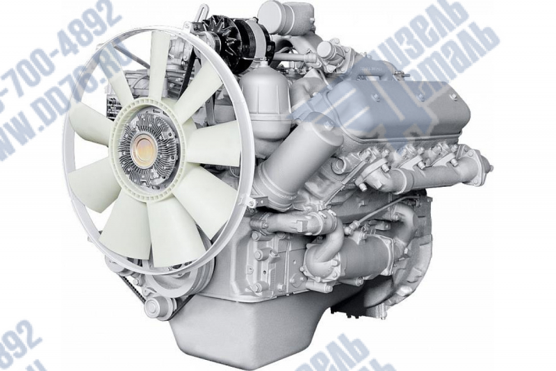 Картинка для Двигатель ЯМЗ 236БК без КП с механизмом отбора мощности 1 комплектации