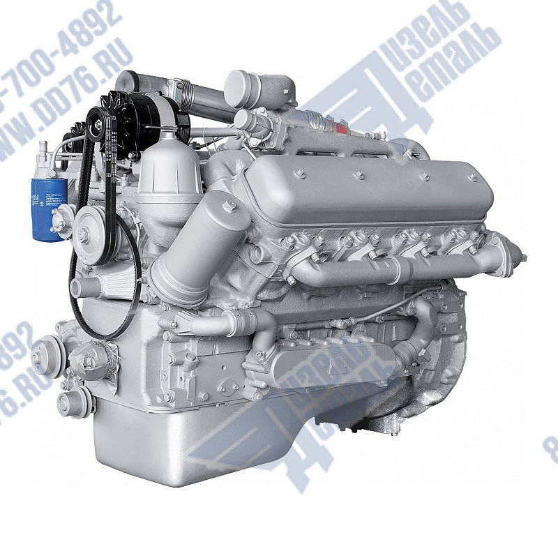 238ДЕ2-1000062 Двигатель ЯМЗ 238ДЕ2 с коробкой передач и сцеплением 22 комплектация