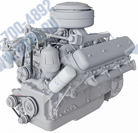 Картинка для Двигатель ЯМЗ 236М2 с КП 4 комплектации