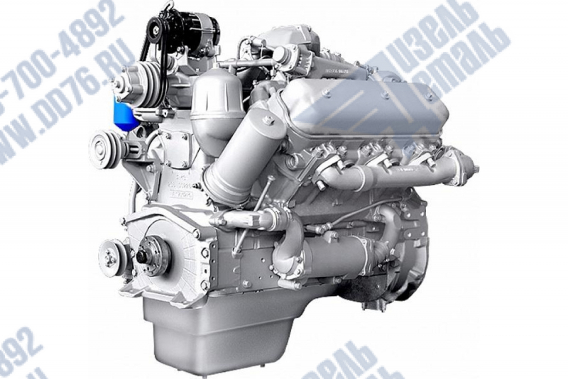 Картинка для Двигатель ЯМЗ 236Б без КП и сцепления 3 комплектации