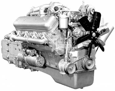 Картинка для Двигатель ЯМЗ 238Б с КП 20 комплектации
